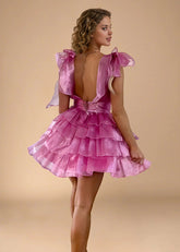 Bysenma | Step into the Spotlight with Our Show - Stopping Fuchsia Homecoming Dresses! - Fuchsia - PromDressClub